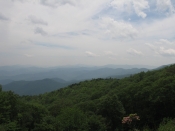 view from Blue Ridge Parkway