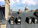 Rooftops near Sorbonne, Paris, France